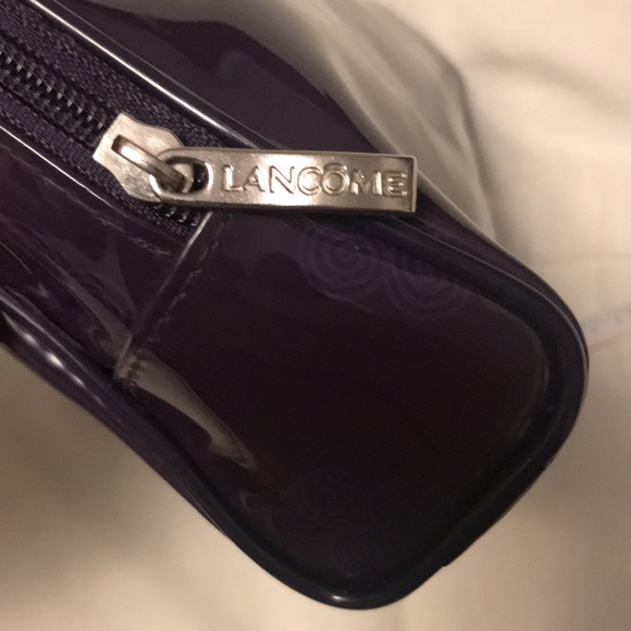 Lancôme deep purple cosmetic makeup bag - Picture 3 of 4
